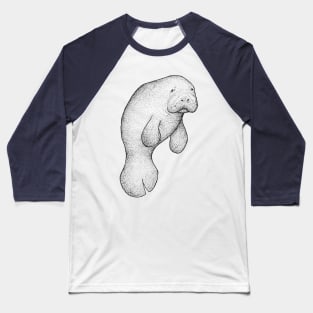 Manatee - marine animals, sea creatures, cute Baseball T-Shirt